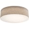 Afx Anton 30in. LED Flush Mount, Jute Shade ANF3044L5AJUD-JT - alternate 1
